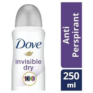 Dove Invisible Dry Anti-Perspirant Deodorant 250ML