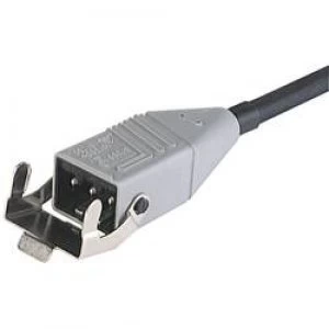 Mains cable Mains plug Cable open endedTotal number of pins 3 PEBlackHirschmannSTAS 3K1 m