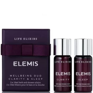 Elemis Life Elixirs Clarity and Sleep Wellbeing Duo 20ml