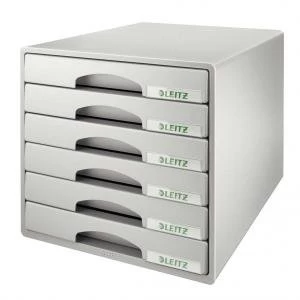Leitz Grey Plus Drawer Cabinet 52120085