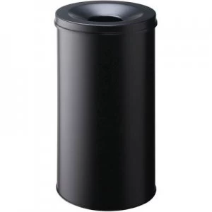 Durable 330701 Waste paper basket 60 l (Ø x H) 375mm x 662mm Steel Black