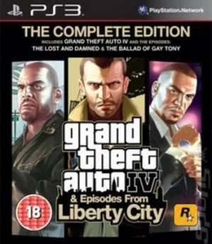 Grand Theft Auto GTA 4 PS3 Game