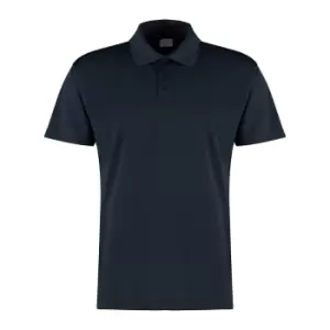 Kustom Kit Mens Cooltex Plus Micro Mesh Polo Shirt (S) (Navy)