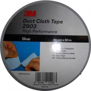 3M 2903 2903-SR Cloth tape 3M 2903 Silver (L x W) 50 m x 48mm 50 m