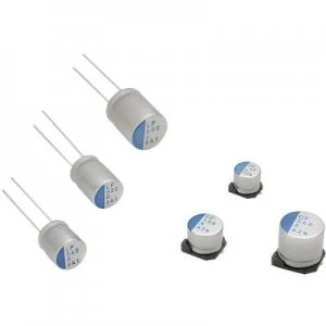 Nichicon PCG0E221MCL1GS Electrolytic capacitor SMD 220 2.5 V 20 x H 5mm x 6mm