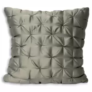 Limoges Faux Silk Cushion Grey / 55 x 55cm / Polyester Filled