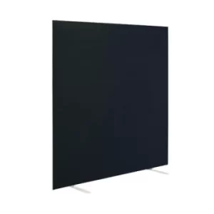 Floor Standing Screen 1600x25x1800mm Black KF90979