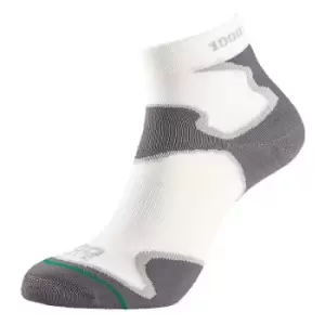 1000 Mile - Fusion Sock Mens - Large - White/Grey - White/Grey