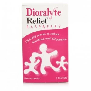 Dioralyte Relief Raspberry - 6 Sachets