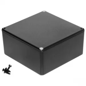 Hammond 1590UBK Diecast Enclosure Black (119.5 x 119.5 x 59mm)