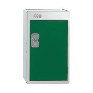 One Compartment Quarto Locker D450mm Green Door MC00082