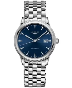 Longines Flagship Automatic Blue Dial Stainless Steel Unisex Watch L4.984.4.92.6 L4.984.4.92.6