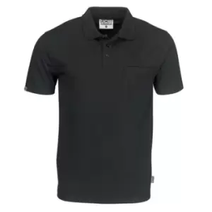 Essential Black Polo Shirt Comes with Pocket - XXL
