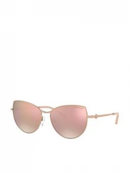 Michael Kors Cateye Sunglasses - Rose Gold