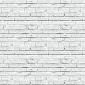 Arthouse Brickwork White Wallpaper