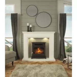 Be Modern 16 Black Inset/Outset Electric Stove Fire - Elstow