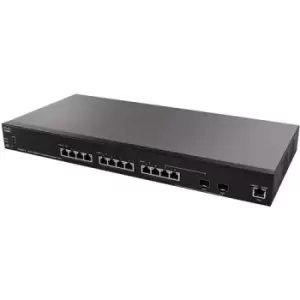 Cisco SX350X-12 Managed L3 10G Ethernet (100/1000/10000) 1U Black