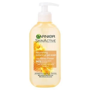 Garnier Natural Honey Flower Gel Wash Dry Skin 200ml