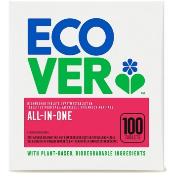 Dishwasher Tablets - All In One - 100s - 703001 - Ecover