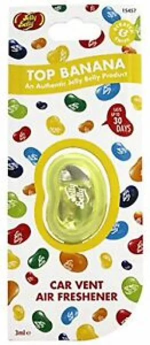 Top Banana (Pack Of 6) Jelly Belly Vent Clips