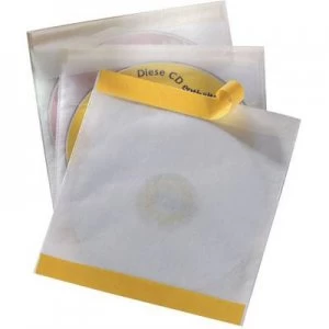 Durable CD box 1 CD/DVD/Bluray Polypropylene Transparent 10 pcs 521019