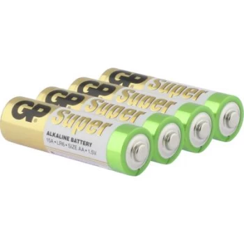 GP Batteries GP15A / LR06 AA battery Alkali-manganese 1.5 V 4 pc(s)
