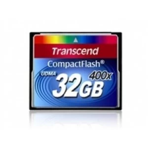 Transcend 32GB 400X Compactflash Card TS32GCF400