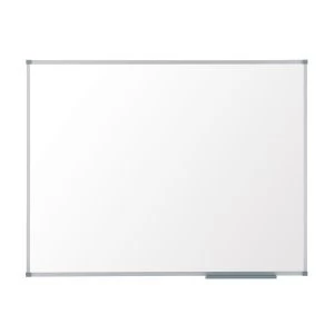 Nobo Basic Melamine 900 x 600mm Non Magnetic Whiteboard with Basic Trim and Fixing Kit