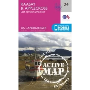 Raasay & Applecross, Loch Torridon & Plockton by Ordnance Survey (Sheet map, folded, 2016)