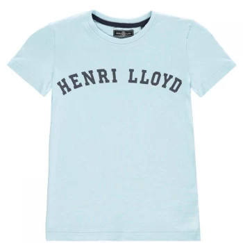 Henri Lloyd Logo T-Shirt - Aquamarine