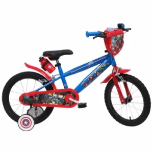 Avengers 12" Nylon Wheel Childrens Bicycle, Silver
