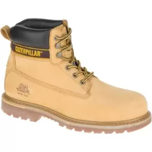 Caterpillar Holton S3 Safety Boot / Mens Boots / Boots Safety (6 UK) (Honey) - Honey
