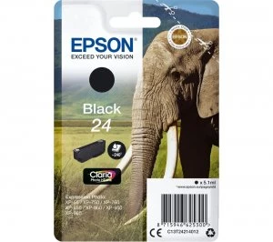 Epson Elephant 24 Black Ink Cartridge
