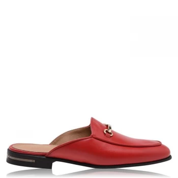 Reiss Lewis Hardware Mules - Red