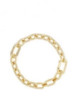 All We Are All We Are Orion Star Pave Chain Bracelet