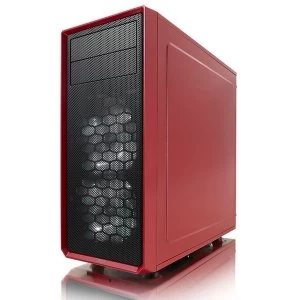 Fractal Design Focus G Midi Tower Case - Red Window