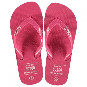 SoulCal Maui Flip Flops Unisex Childrens - Pink