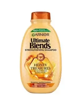 Garnier Ultimate Blends Honey Treasures Strengthening Shampoo 400ml - wilko
