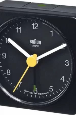 Braun Clocks BNC002 Classic Travel Alarm BNC002BKBK