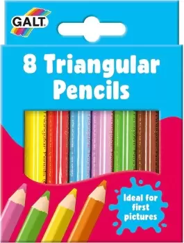 Galt Toys - 8 Triangular Pencils