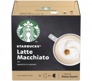 Dolce Gusto Latte Macchiato Coffee Pods - Pack of 12