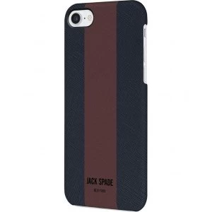 Jack Spade Snap Case for iPhone 7/8 Racing Stripe - Navy