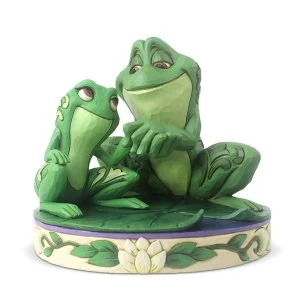 Amorous Amphibians (The Princess And The Frog) Disney Traditions Figurine