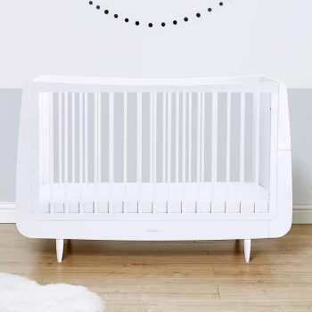 Snuz SnuzKot Skandi Cot Bed With Free Maxi Air Cool Mattress - White