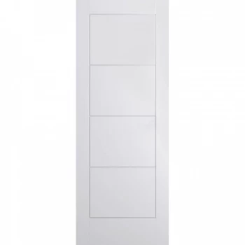 LPD Ladder Moulded Panel White Primed Internal Door - 1981mm x 686mm (78 inch x 27 inch)