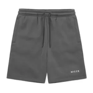 Nicce Original Logo Jogger Shorts - Grey