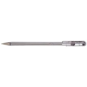 Pentel Superb BK77 A Oil Based Ink Fine Point Ballpoint Pen Black Pack of 12 Pens
