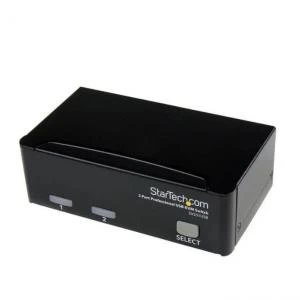 Startech 2 Port USB KVM Switch Kit with Cables 8STSV231USBGB