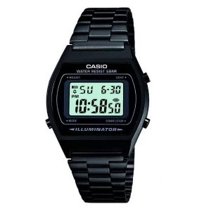 Casio B640WB-1AEF Classic Digital Watch with Stainless Steel Band Black