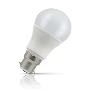 Crompton GLS LED Light Bulb B22 5.5W (40W Eqv) Warm White Opal